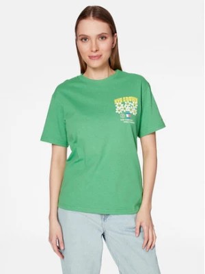 Zdjęcie produktu Tommy Jeans T-Shirt Homegrown DW0DW15474 Zielony Relaxed Fit