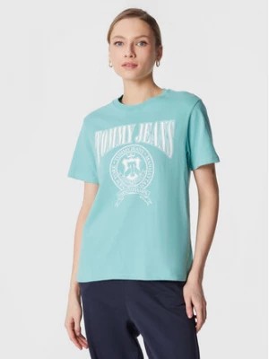 Zdjęcie produktu Tommy Jeans T-Shirt Varsity DW0DW14919 Niebieski Loose Fit