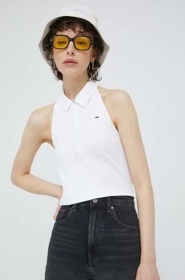 Zdjęcie produktu Tommy Jeans top damski kolor biały