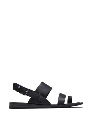 Zdjęcie produktu TOMS Skórzane sandały w kolorze czarnym rozmiar: 37