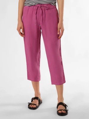 Zdjęcie produktu TONI Lniane spodnie Kobiety len lila|wyrazisty róż jednolity,