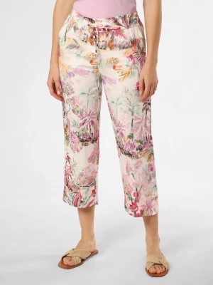 Zdjęcie produktu TONI Spodnie - Pia Kobiety wiskoza biały|wielokolorowy|wyrazisty róż wzorzysty,