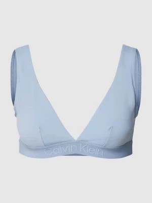 Zdjęcie produktu Top bikini z detalem z logo Calvin Klein Underwear