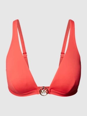 Zdjęcie produktu Top bikini z detalem z logo MICHAEL Michael Kors