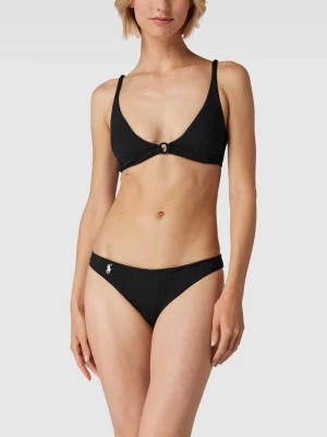 Zdjęcie produktu Top bikini z fakturowanym wzorem model ‘Shiny’ Polo Ralph Lauren