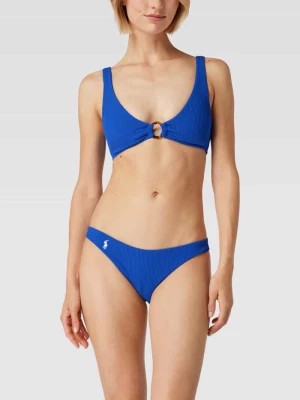 Zdjęcie produktu Top bikini z fakturowanym wzorem model ‘Twist’ Polo Ralph Lauren