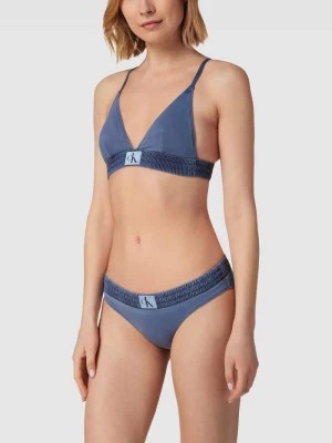 Zdjęcie produktu Top bikini z naszywką z logo Calvin Klein Underwear