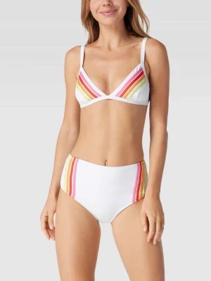 Zdjęcie produktu Top bikini z paskami w kontrastowym kolorze Rip Curl