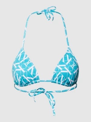 Zdjęcie produktu Top bikini z wiązaniem Calvin Klein Underwear