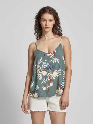 Zdjęcie produktu Top bluzkowy z kwiatowym nadrukiem model ‘NOVA LIFE PARIS’ Only