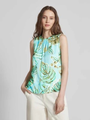 Zdjęcie produktu Top bluzkowy z kwiatowym wzorem Emily Van den Bergh