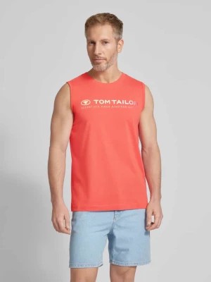Zdjęcie produktu Top z nadrukiem z logo Tom Tailor