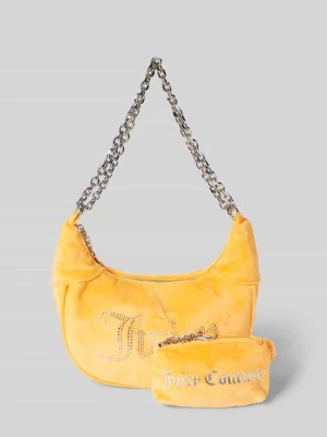 Zdjęcie produktu Torba hobo z obszyciem ozdobnymi kamieniami model ‘KIMBERLY’ Juicy Couture