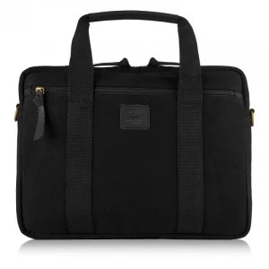Zdjęcie produktu Włoska torba na laptopa z uchwytem na walizkę czarna Merg