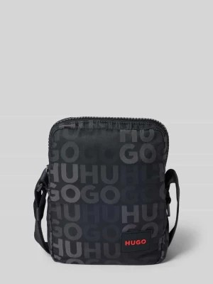 Zdjęcie produktu Torba na ramię z naszywką z logo model ‘Ethon’ HUGO
