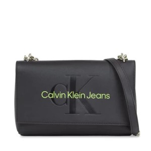 Zdjęcie produktu Torebka Calvin Klein Jeans Sculpted Ew Flap Conv25 Mono K60K611866 Black/Dark Juniper 0GX