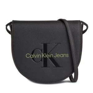 Zdjęcie produktu Torebka Calvin Klein Jeans Sculpted Mini Saddle Bag K60K611966 Black/Dark Juniper 0GX