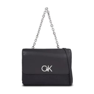 Zdjęcie produktu Torebka Calvin Klein Re-Lock Double Gusett Bag_Jcq K60K611877 Black Jacquard Mono 0GK