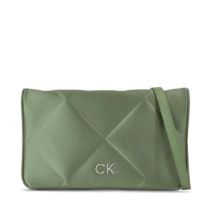 Zdjęcie produktu Torebka Calvin Klein Re-Lock Quilt Shoulder Bag-Satin K60K611300 Sea Spray LKG