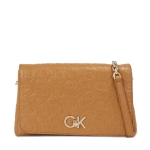 Zdjęcie produktu Torebka Calvin Klein Re-Lock Shoulder Bag Md - Emb K60K611061 Brown Sugar GA5