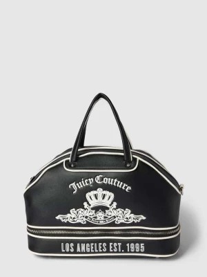 Zdjęcie produktu Torebka typu Bowling Bag z detalem z logo model ‘HEATHER’ Juicy Couture