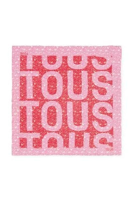 Zdjęcie produktu Tous chusta damska kolor różowy wzorzysta 2002043213