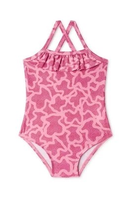 Zdjęcie produktu Tous jednoczęściowy strój kąpielowy dziecięcy kolor różowy