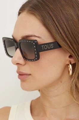 Zdjęcie produktu Tous okulary przeciwsłoneczne damskie kolor czarny STOB80S_520700