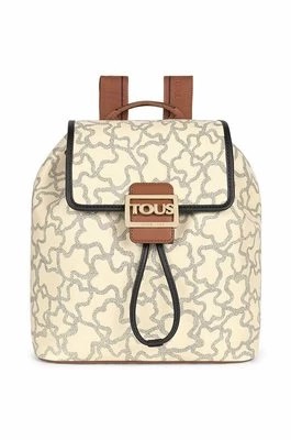 Zdjęcie produktu Tous plecak damski kolor beżowy duży wzorzysty 2001582960