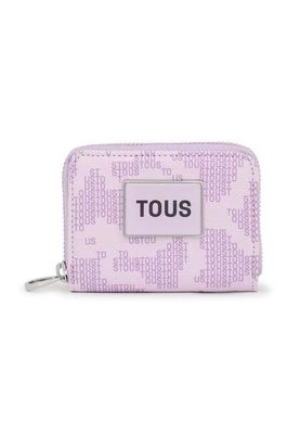 Zdjęcie produktu Tous portfel damski kolor fioletowy