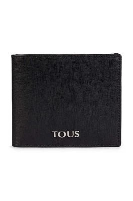 Zdjęcie produktu Tous portfel skórzany męski kolor czarny