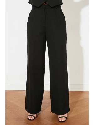 Zdjęcie produktu trendyol Spodnie w kolorze czarnym rozmiar: 40