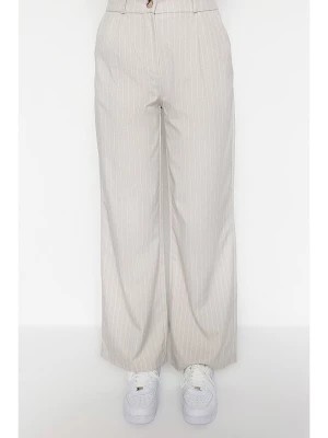 Zdjęcie produktu trendyol Spodnie w kolorze jasnoszarym rozmiar: 34