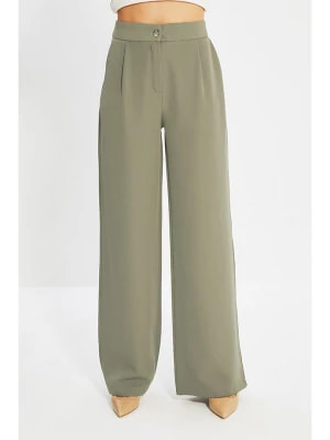 Zdjęcie produktu trendyol Spodnie w kolorze oliwkowym rozmiar: 36