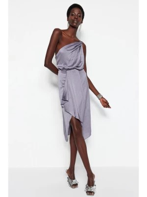Zdjęcie produktu trendyol Sukienka w kolorze szarym rozmiar: 40