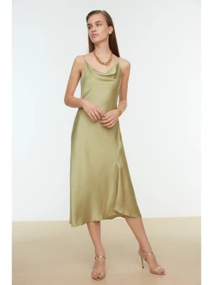 Zdjęcie produktu trendyol Sukienka w kolorze zielonym rozmiar: 42