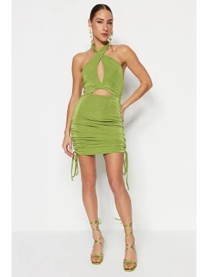 Zdjęcie produktu trendyol Sukienka w kolorze zielonym rozmiar: 36