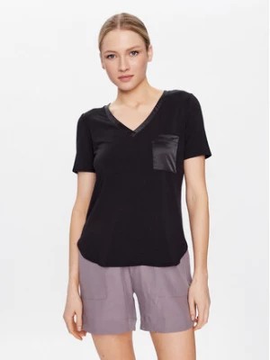 Zdjęcie produktu Triumph Koszulka piżamowa Climate Aloe 10214846 Czarny Regular Fit