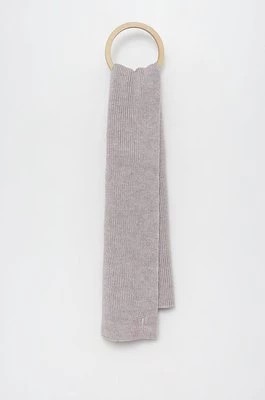 Zdjęcie produktu Trussardi szalik z domieszką wełny kolor fioletowy gładki