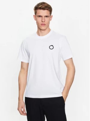Zdjęcie produktu Trussardi T-Shirt 52T00723 Biały Regular Fit