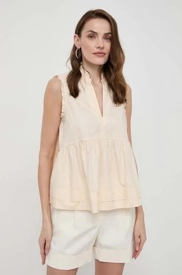 Zdjęcie produktu Twinset bluzka damska kolor beżowy gładka
