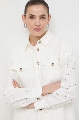 Zdjęcie produktu Twinset koszula damska kolor biały regular z kołnierzykiem klasycznym