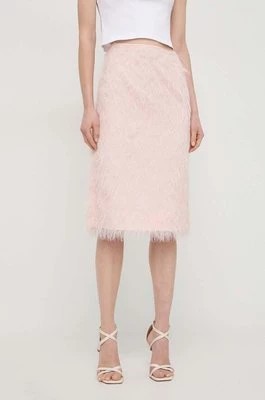 Zdjęcie produktu Twinset spódnica kolor różowy midi ołówkowa