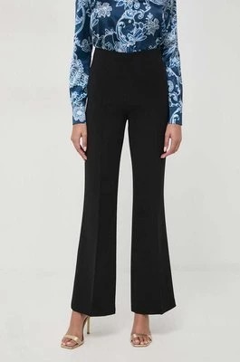 Zdjęcie produktu Twinset spodnie damskie kolor czarny proste high waist