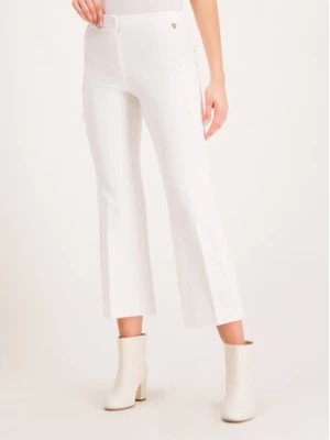 Zdjęcie produktu TWINSET Spodnie materiałowe 192TT2210 Biały Regular Fit