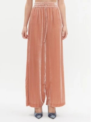 Zdjęcie produktu TWINSET Spodnie materiałowe 232TT2202 Różowy Relaxed Fit