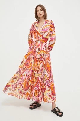 Zdjęcie produktu Twinset sukienka bawełniana maxi rozkloszowana