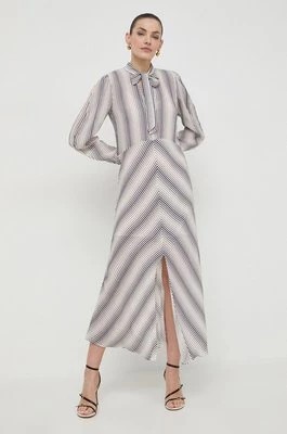 Zdjęcie produktu Twinset sukienka kolor beżowy maxi prosta