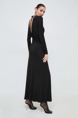 Zdjęcie produktu Twinset sukienka kolor czarny maxi prosta