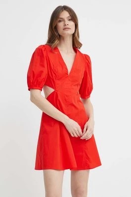 Zdjęcie produktu Twinset sukienka kolor czerwony mini rozkloszowana